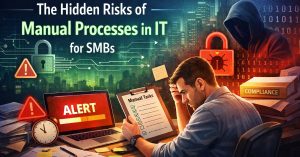 risks of manual IT