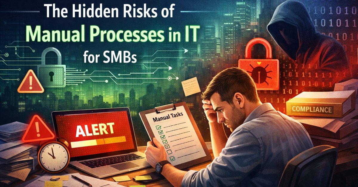 risks of manual IT